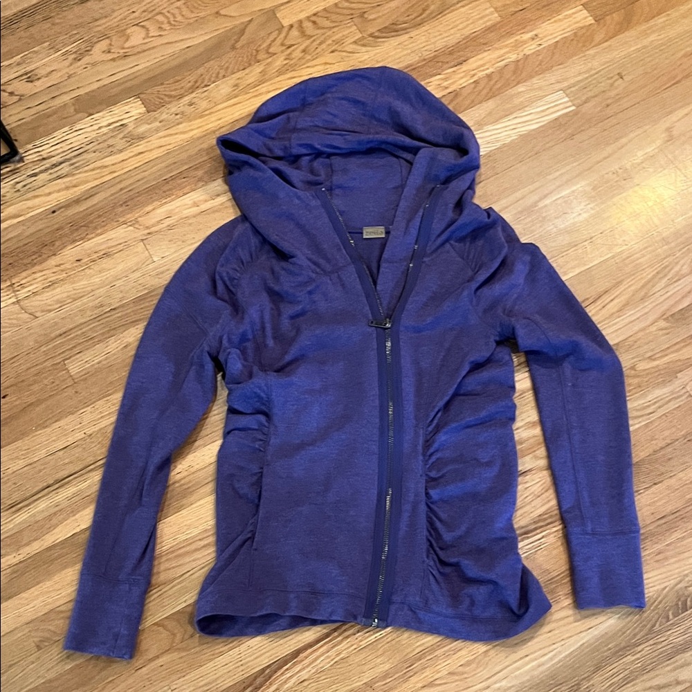 Zella - Purple Hooded Zip-Up Jacket